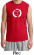 Mens Yoga Shirt Enso Happiness Muscle Tee T-Shirt