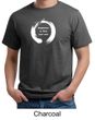 Mens Yoga Shirt Enso Happiness Organic Tee T-Shirt