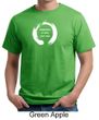 Mens Yoga Shirt Enso Happiness Organic Tee T-Shirt