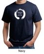 Mens Yoga Shirt Enso Happiness Organic Tee T-Shirt