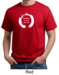 Mens Yoga Shirt Enso Happiness Organic Tee T-Shirt