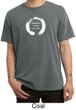 Mens Yoga Shirt Enso Happiness Pigment Dyed Tee T-Shirt