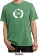Mens Yoga Shirt Enso Happiness Pigment Dyed Tee T-Shirt