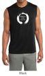 Mens Yoga Shirt Enso Happiness Sleeveless Moisture Wicking Tee