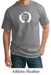 Mens Yoga Shirt Enso Happiness Tall Tee T-Shirt