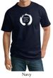 Mens Yoga Shirt Enso Happiness Tall Tee T-Shirt