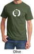 Mens Yoga Shirt Enso Happiness Tee T-Shirt