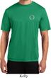 Mens Yoga Shirt Enso Pocket Print Moisture Wicking Tee T-Shirt