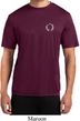 Mens Yoga Shirt Enso Pocket Print Moisture Wicking Tee T-Shirt
