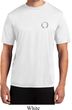 Mens Yoga Shirt Enso Pocket Print Moisture Wicking Tee T-Shirt