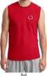 Mens Yoga Shirt Enso Pocket Print Muscle Tee T-Shirt