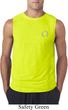 Mens Yoga Shirt Enso Pocket Print Sleeveless Tee T-Shirt