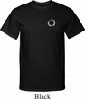 Mens Yoga Shirt Enso Pocket Print Tall Tee T-Shirt