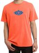 Mens Yoga Shirt Floral Ajna Pigment Dyed Tee T-Shirt