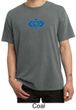 Mens Yoga Shirt Floral Ajna Pigment Dyed Tee T-Shirt