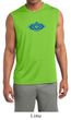 Mens Yoga Shirt Floral Ajna Sleeveless Moisture Wicking Tee T-Shirt