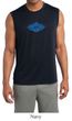 Mens Yoga Shirt Floral Ajna Sleeveless Moisture Wicking Tee T-Shirt