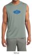 Mens Yoga Shirt Floral Ajna Sleeveless Moisture Wicking Tee T-Shirt