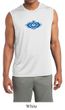 Mens Yoga Shirt Floral Ajna Sleeveless Moisture Wicking Tee T-Shirt