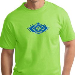 Mens Yoga Shirt Floral Ajna Tall Tee T-Shirt