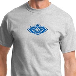 Mens Yoga Shirt Floral Ajna Tee T-Shirt