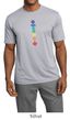 Mens Yoga Shirt Floral Chakras Moisture Wicking Tee T-Shirt