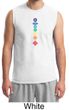 Mens Yoga Shirt Floral Chakras Muscle Tee T-Shirt