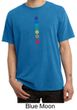 Mens Yoga Shirt Floral Chakras Pigment Dyed Tee T-Shirt