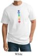 Mens Yoga Shirt Floral Chakras Tall Tee T-Shirt