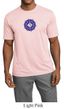 Mens Yoga Shirt Floral Sahasrara Moisture Wicking Tee T-Shirt
