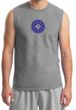 Mens Yoga Shirt Floral Sahasrara Muscle Tee T-Shirt
