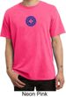 Mens Yoga Shirt Floral Sahasrara Pigment Dyed Tee T-Shirt