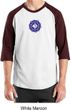 Mens Yoga Shirt Floral Sahasrara Raglan Tee T-Shirt
