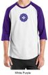 Mens Yoga Shirt Floral Sahasrara Raglan Tee T-Shirt