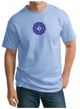 Mens Yoga Shirt Floral Sahasrara Tall Tee T-Shirt