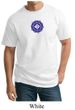 Mens Yoga Shirt Floral Sahasrara Tall Tee T-Shirt