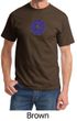 Mens Yoga Shirt Floral Sahasrara Tee T-Shirt