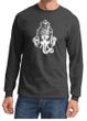 Mens Yoga Shirt Ganesha Head Long Sleeve Tee T-Shirt