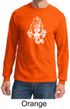 Mens Yoga Shirt Ganesha Head Long Sleeve Tee T-Shirt