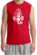 Mens Yoga Shirt Ganesha Head Muscle Tee T-Shirt
