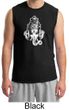 Mens Yoga Shirt Ganesha Head Muscle Tee T-Shirt