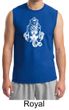 Mens Yoga Shirt Ganesha Head Muscle Tee T-Shirt