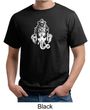 Mens Yoga Shirt Ganesha Head Organic Tee T-Shirt