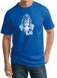 Mens Yoga Shirt Ganesha Head Tall Tee T-Shirt
