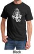 Mens Yoga Shirt Ganesha Head Tee T-shirt