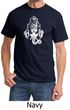 Mens Yoga Shirt Ganesha Head Tee T-shirt