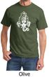 Mens Yoga Shirt Ganesha Head Tee T-shirt