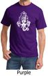 Mens Yoga Shirt Ganesha Head Tee T-shirt