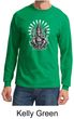 Mens Yoga Shirt Ganesha Long Sleeve Tee T-Shirt