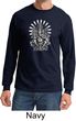 Mens Yoga Shirt Ganesha Long Sleeve Tee T-Shirt